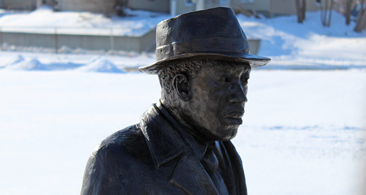 Created by local sculptor Porter Williams, the statue is located near the site of the former parsonage where Dr. King spoke when he visited Sioux Falls in January 1961.