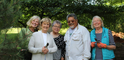 Members of the Shoto Teien Japanese Garden Committee