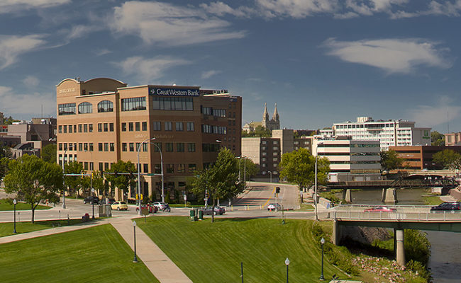 downtown Sioux Falls